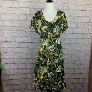 NEW NTS Not The Same Dress 6 Womens A Line Midi